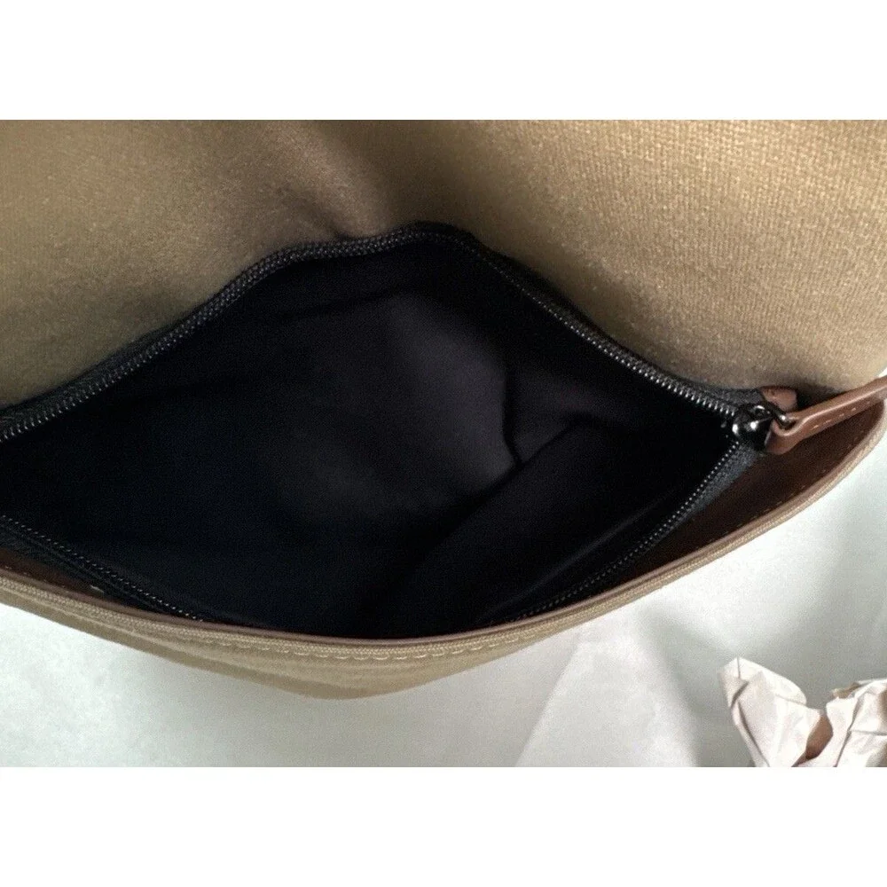 Ted Baker London $295 Xaden Cotton and Leather Backpack NWT